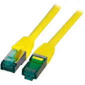 EFB Elektronik EFB MK6001.50Y RJ45 Patchkabel Cat.6A S/FTP LSZH gelb 50m MK600150Y
