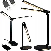 Berge LED Schreibtischlampe Leistungsstark Dimmbar 8W