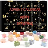 Sonstiges Adventskalender 2026 Duftkerzen 24 Stück für Frauen & Mädchen Aromatherapie Kerzen Geschenkset