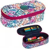 CoolPack Stamps Campus Ovales Federmäppchen mit Klappe