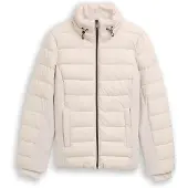 Tom Tailor Damen Hybrid Puffer-Jacke mit Mesh