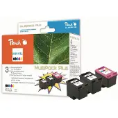 Peach PI300-564 - Pigmentbasierte Tinte - Schwarz - Cyan - Magenta - Gelb - HP - Multipack - Nr. 301XL - CH563EE - CH564EE - Tintenstrahldruck