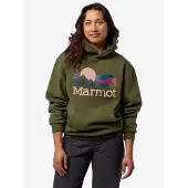 Marmot Wm's Coastal Hoody surplus green heather (43113) XS
