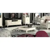AEA Couchtisch Wohnzimmer Design Tische Möbel Tisch Luxus Beistelltisch Holz Modern