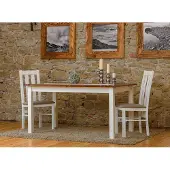 AEA Landhaus Holztisch Esstisch Tisch Holz Tische 150/197cm Ess Zimmer Ausziehbar