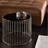 AEA Beistelltisch Tisch Design Couchtisch Wohnzimmer Design Modern Edelstahl