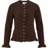 Vila Vijacia Rüschen Strickjacke
