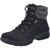 Rieker Z7220 Stiefeletten Schwarz/Anthrazit Größe EU 39