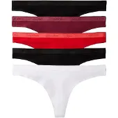 Calvin Klein Lv00qd5432 Tanga 5 Einheiten