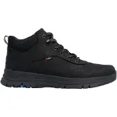 Rieker Herren Stiefelette Nubukleder Schwarz/schwarz/schwarz