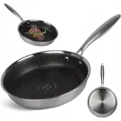 Edenberg Pfanne mit Honigwaben-Beschichtung 24cm Antihaft