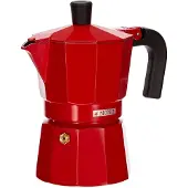 Monix M281703, Mokka-Kanne, Rot, 3 Tassen, 1 Stück(e)