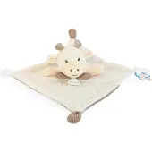 Baby Nat BN6105 Kuscheltier für Babys, flach, sehr weich, Giraffe, Mango-Kollekt