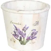 Goliat Dekorativer Lavendeleimer, weiß, 16 cm