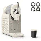 Tefal Freezi, 16-in-1 Instant Softeis- & Slushmaschine, Softeis-Maschine, 1 l, Weiß, 246 mm, 526 mm, 503 mm