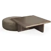 AEA Modernes Wohnzimmer Set r Couchtisch Hocker 2tlg Garnitur