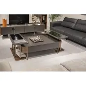 AEA Couchtisch Wohnzimmertisch Luxus Couchtische 2x Beistelltisch Tisch