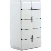 AEA Stilvolle Weiße Kommode Designer Schlafzimmer Anrichte Holzmöbel