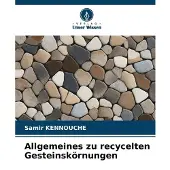 Sonstige Verlage Allgemeines zu recycelten Gesteinskörnungen