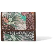 Braccialini Damenbrieftasche Macao-Fantasie Reißverschluss und Druckknopf Multicolored UNICA 11x8.5x4 cm B17386-UNICO