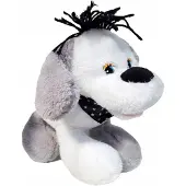 Daffi Plüschtier Hund mit Schal weich