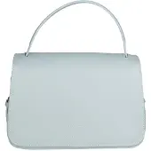 Gave Lux Handtasche Damen Echtleder Handgefertigt Italienisch Bianco UNICA 29x19x13 cm