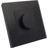 B-Line Mechanischer Drehdimmer KP-1100023 mit Glasrahmen