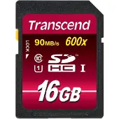 Transcend TS16GSDHC10U1, 16 GB, SDHC, Klasse 10, MLC, 90 MB/s, Class 1 (U1)