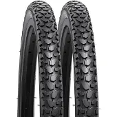 Merkloos Solidchoice – Set aus 2 Mountainbike-Reifen, 24 x 1,75