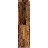 vidaXL Highboard mit Türen Altholz-Optik 68x37x142 cm Holzwerkstoff