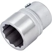 Hazet Doppel-6-Kant-Steckschlüssel-Einsatz 1000Z-30 s: 30 mm Vierkant hohl 20 mm (3/4")
