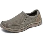SKECHERS Herren Expected-Avillo Mokassin, Khaki, 45.5 EU