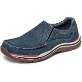 SKECHERS Herren Expected-Avillo Mokassin, Marineblau, 49.5 EU