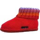 Iesse Schuh Haflinger Paul Kinderschuhe Mädchen Hausschuhe Rot Freizeit