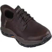 SKECHERS USA Men's Respected-Garrett Loafer, rot/braun, 8 X-Wide