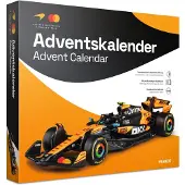 Franzis McLaren Formel 1 Adventskalender 1:43 Modell Bausatz – Hochwertiges F1 Rennwagen Geschenk für Sammler & Motorsport Fans