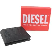 Diesel Brieftasche mit PC-Monogramm, zweifach gefaltet