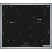 Bosch Serie 4 PIE645BB5E, Schwarz, Integriert, 60 cm, Zonen-Induktionskochfeld, Glaskeramik, 4 Zone(n)