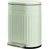 HOMCOM Mülleimer 20L Treteimer Abfalleimer mit Deckel Fußpedal Inneneimer Grün
