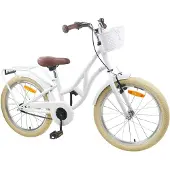 vidaXL Kinderfahrrad 24 Zoll für 8-12 Jahre alt Weiß