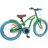 vidaXL Kinderfahrrad 22 Zoll für 7-12 Jahre alt Grün