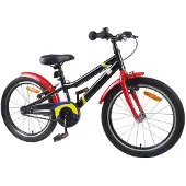 vidaXL Kinderfahrrad 22 Zoll für 7-12 Jahre alt Schwarz und Rot