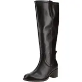 Gabor Damen Stiefel aus Leder mit seitlichem Reißverschluss und Blockabsatz