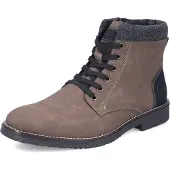 Rieker Herren Winterstiefeletten Braun Synthetik Größe: 46