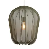 Light & Living - Hängeleuchte Plumeria - Grün - Ø42cm Hängelampe - Esstischlampe - Wohnzimmerlampe - Schlafzimmerlampe - Wohnzimmer