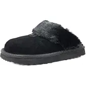 OOG Damenschuhe Hausschuhe Schwarz Freizeit