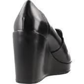 Geox Damen-Sneaker Modell D MANILVA mit patentierter atmungsaktiver Sohle, Schwarz