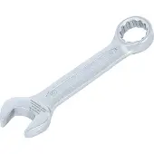 Bgs 30775 Maul-Ring-Schlüssel, extra kurz, 15 mm