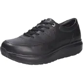Joya Damen Schnürschuhe Venice Zip black, schwarz, Gr.39
