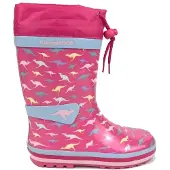 Kangaroos Mädchen K-rain Gummistiefel, Fandango Pink Kangaroo, 27 EU